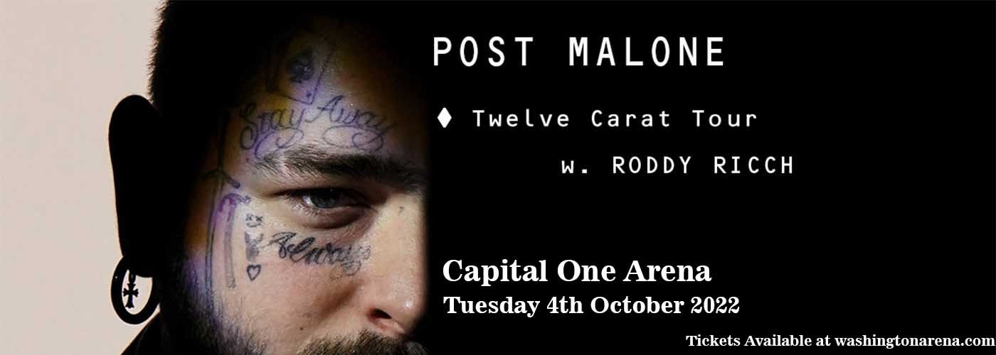 Post Malone at Capital One Arena tickets Post Malone at Capital One Arena