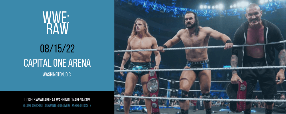 WWE: Raw at Capital One Arena tickets WWE: Raw at Capital One Arena