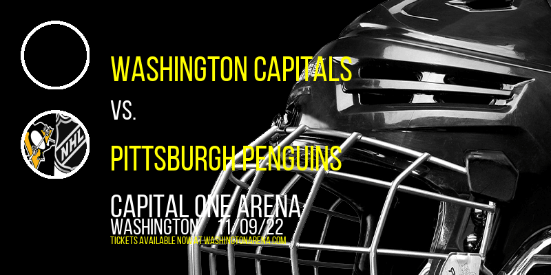 Washington Capitals vs. Pittsburgh Penguins at Capital One Arena tickets Washington Capitals vs. Pittsburgh Penguins at Capital One Arena