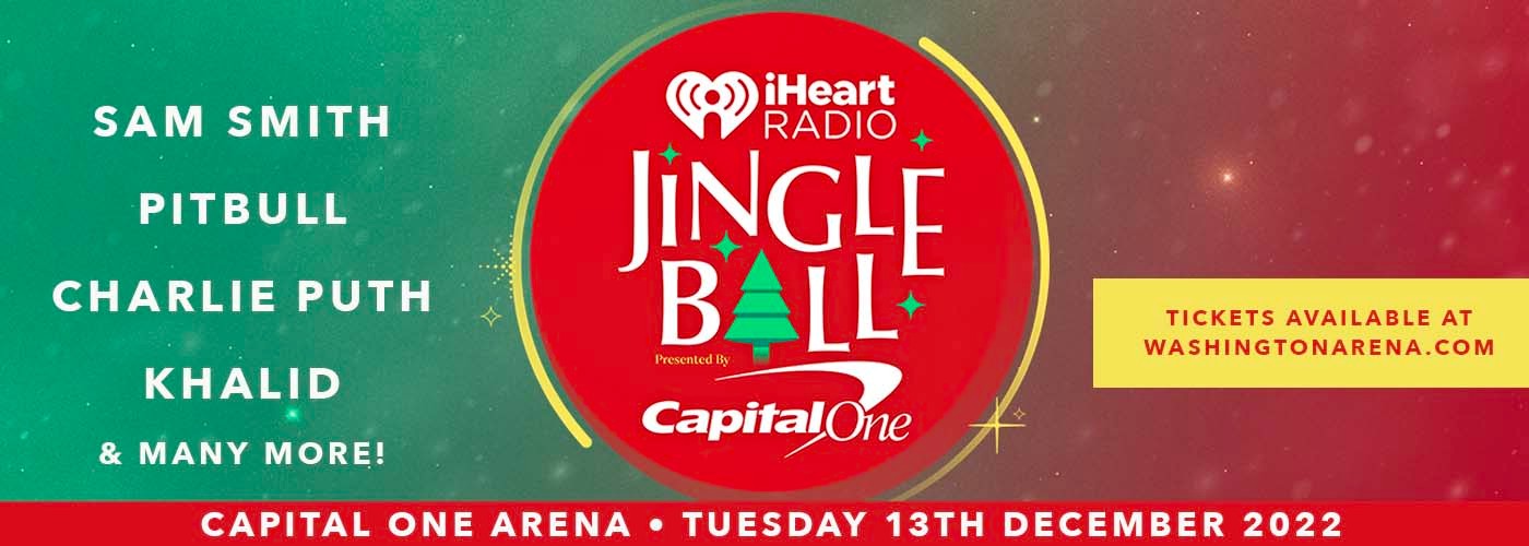 iHeartRadio Jingle Ball: Sam Smith, Pitbull, Charlie Puth & Khalid at Capital One Arena tickets iHeartRadio Jingle Ball: Sam Smith, Pitbull, Charlie Puth & Khalid at Capital One Arena