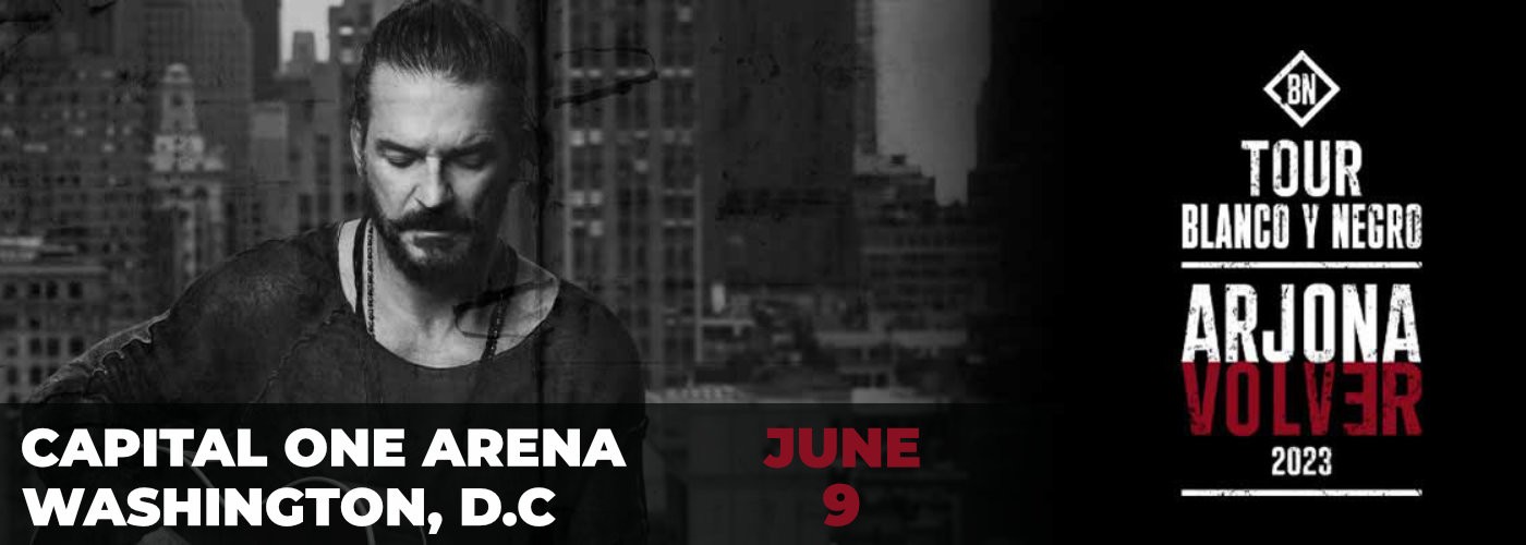 Ricardo Arjona at Capital One Arena tickets Ricardo Arjona at Capital One Arena