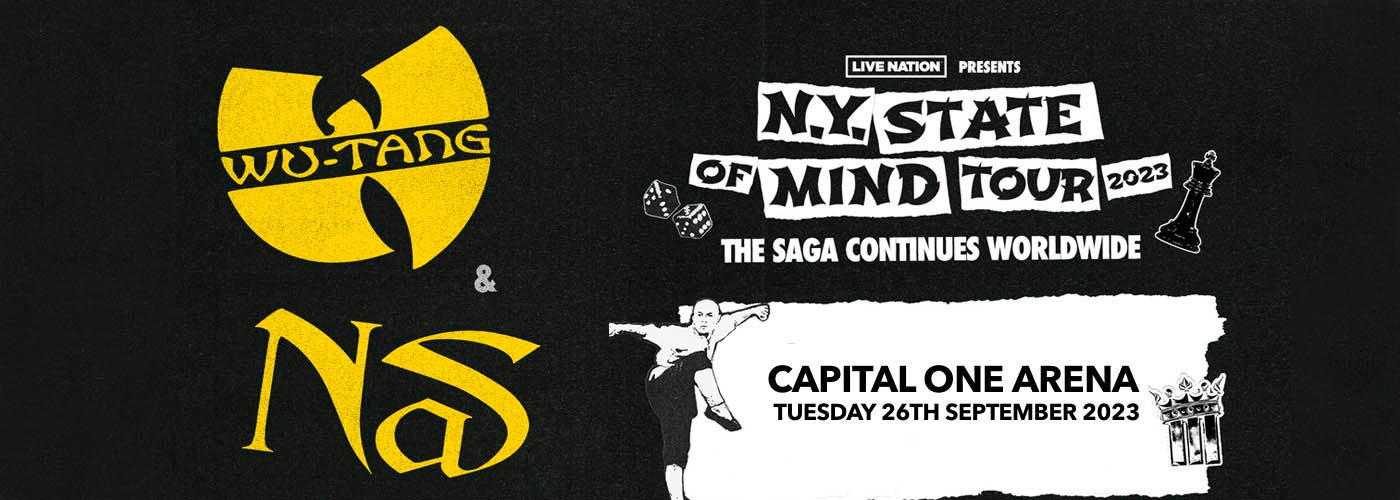 Wu-Tang Clan & Nas at Capital One Arena