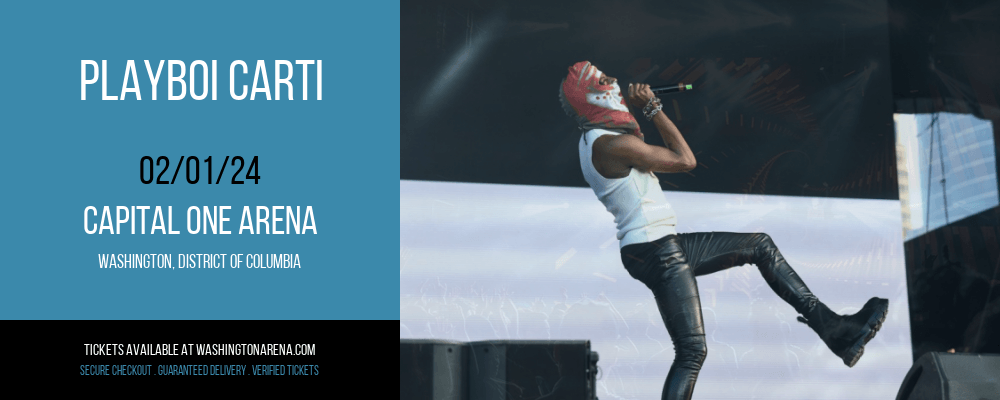Playboi Carti at Capital One Arena