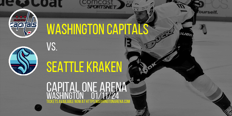 Washington Capitals vs. Seattle Kraken at 