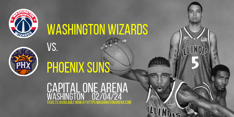 Washington Wizards vs. Phoenix Suns at 