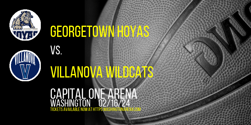 Georgetown Hoyas vs. Villanova Wildcats at 