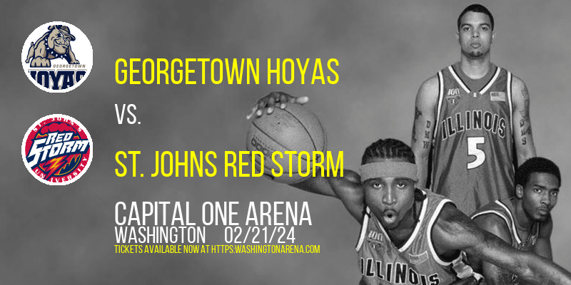 Georgetown Hoyas vs. St. Johns Red Storm at 