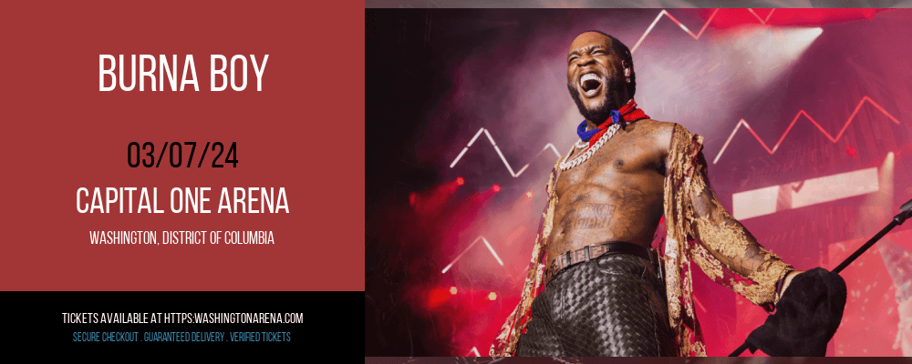 Burna Boy at Capital One Arena