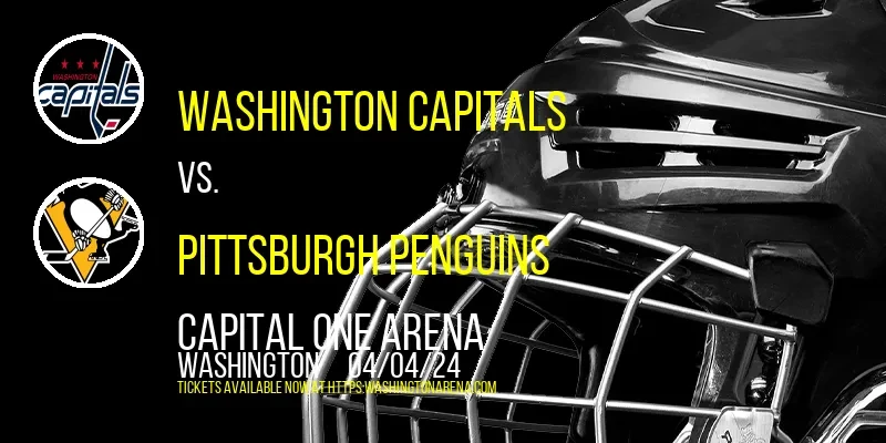 Washington Capitals vs. Pittsburgh Penguins at 