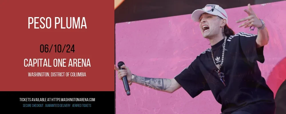 Peso Pluma at Capital One Arena