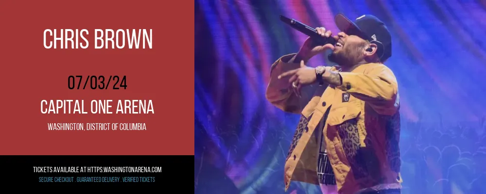 Chris Brown at Capital One Arena