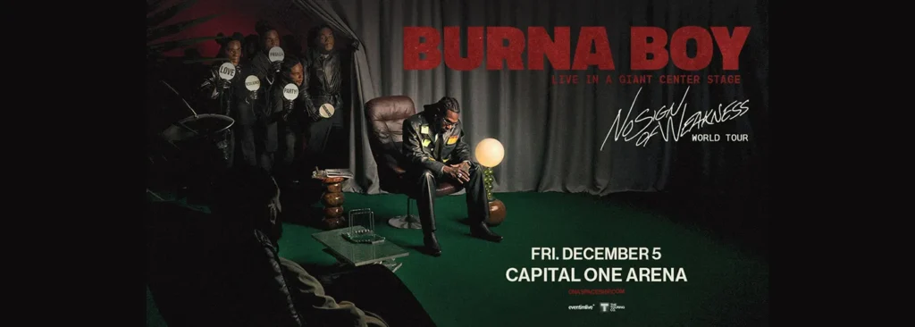 Burna Boy at Capital One Arena