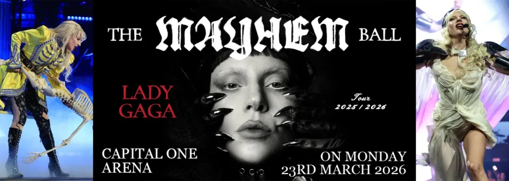 Lady Gaga at Capital One Arena