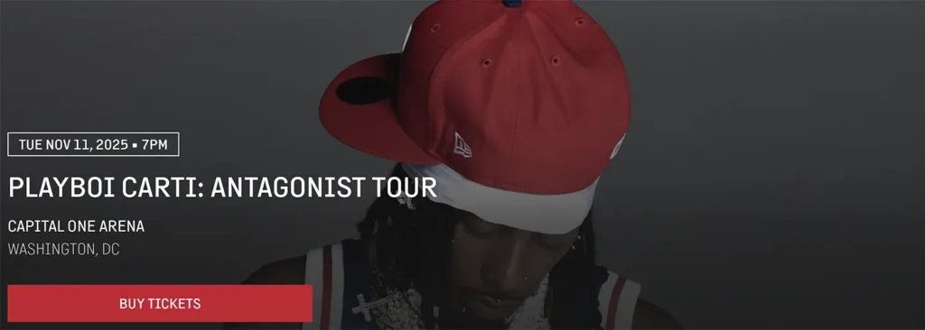 Playboi Carti at Capital One Arena